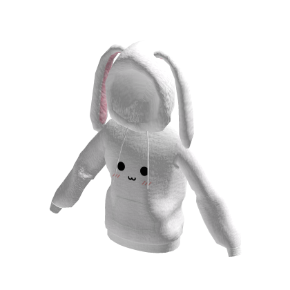 Bunny Hoodie White