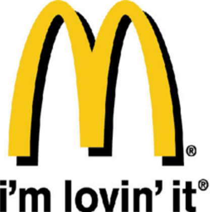 mcdonalds sign Roblox decal
