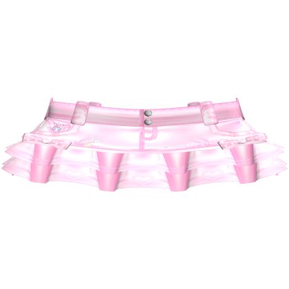 Cute Kawaii Light Pink Mezzo Piano Skirt 1.0 Roblox item