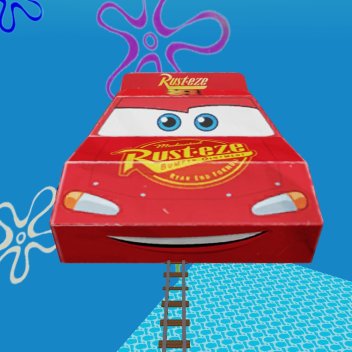 Cart Ride Into Lightning McQueen 🚗⚡ (WITH MORPHS!