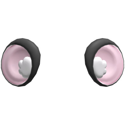 ♡ ꒰ BIG oversized grey mouse ears ꒱ ♡  Roblox item