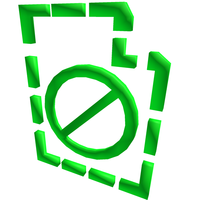 Content Deleted Green Screen