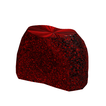 Sequin Mini Skirt (Red)