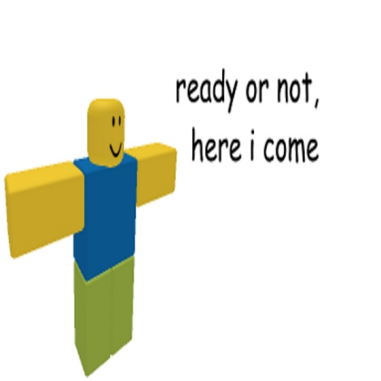T-pose meme Roblox decal