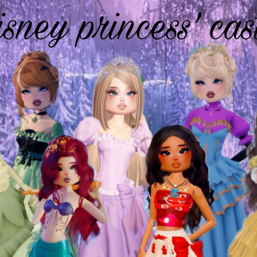 Disney princess' castle official Roblox game thumbnail