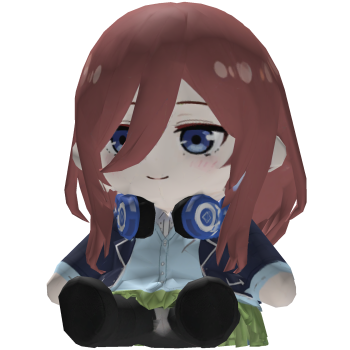 Miku Nakano Plush Shoulder (L) [Quintuplets]