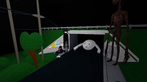 Survive Cartoon Cat!!! (Backrooms Invasion Update)