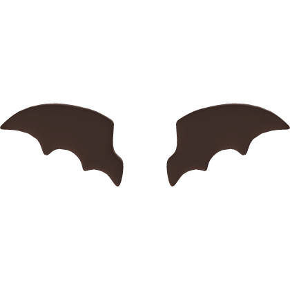 ♡ mini gloomy brown bat kitty wings