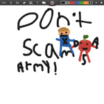 Don’t scam army!