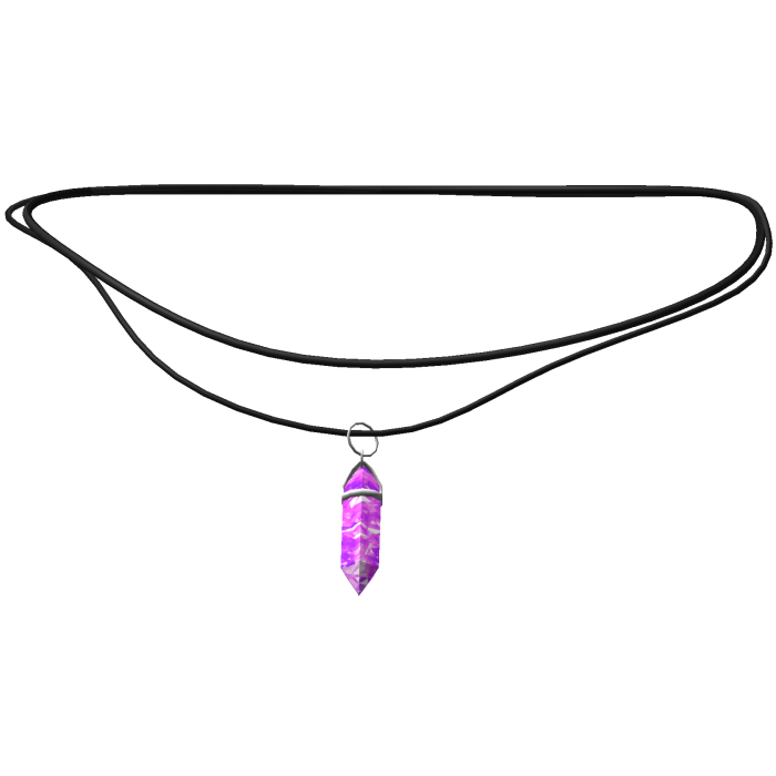 Purple Crystal Necklace 3.0