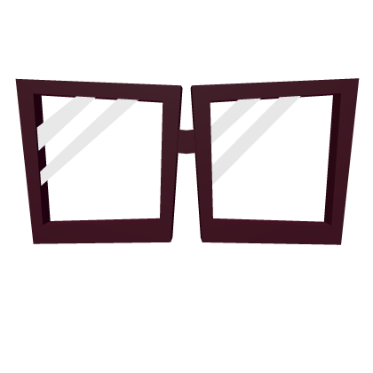 Red Square Armless Glasses