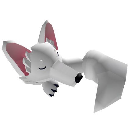 Snuggly Arctic Fox Roblox item