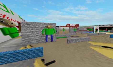 NEW! Baldis Basics Paintball Arena