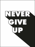 never give up in your dreams