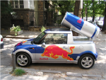 red bull car