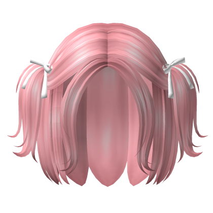 Cheap Preppy Cottage Core Twintails (Pink) Roblox item