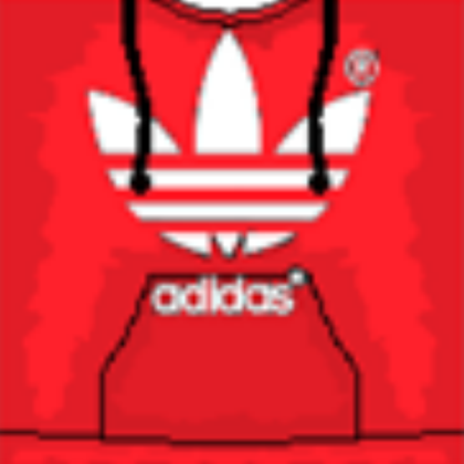 Free Red Adidas (T-Shirt) Roblox decal