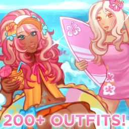 🌺 [UPD] Tropical Summer Gyaru Gals Outfits icon