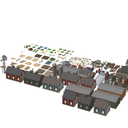 Low Poly Farm Pack (Remake)