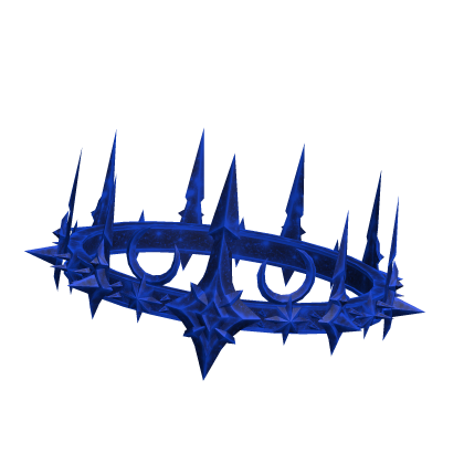 Midnight Blue Stellar Hollow Crescent Crown