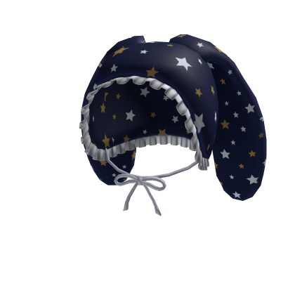 Starry Sleeping Bunny Bonnet