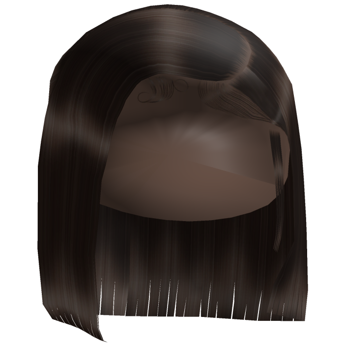 𝓭 Straight Side Part Bob (Brown)