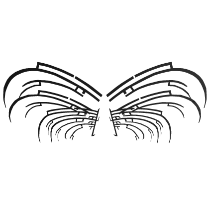 Dark T.R.I Reworked Plasma Big Wings [ Glow ] Roblox item
