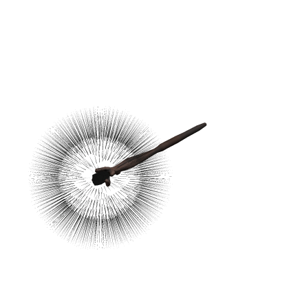 🎇Glowing Wizard Staff on Hand - Black thumbnail