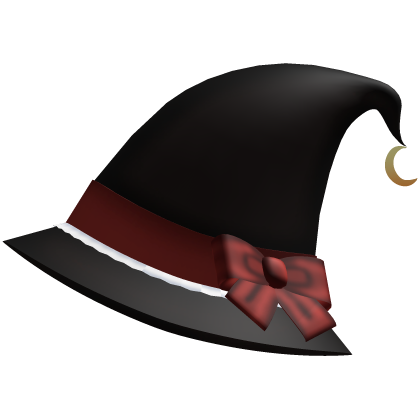 Cute Halloween Witch Hat (Red)