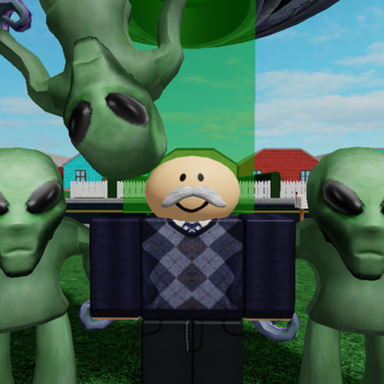 Old Man VS Aliens