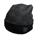Black Authentic LV Neo Petit Damier Beanie