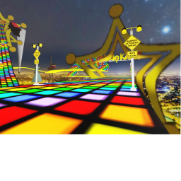 N64 Rainbow Road