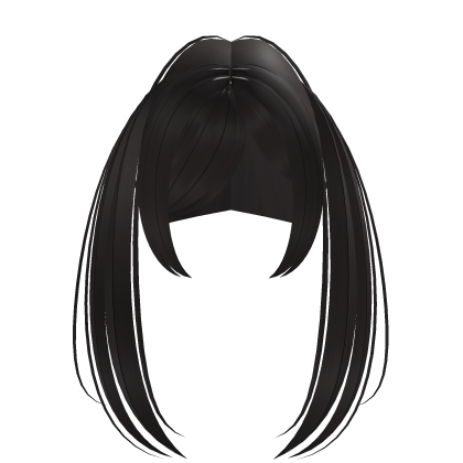 cute long moe pigtails ash brown