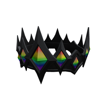 Rainbow Overlord Crown Roblox item