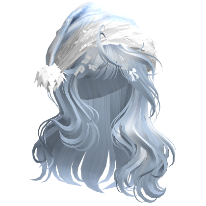 Lush Christmas Waves w/Santa Hat (Sky Blue)
