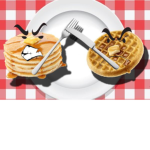 pancakes vs. waffles