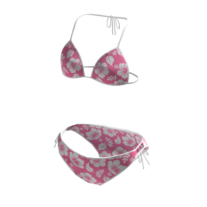Pink Hawaiian Bikini