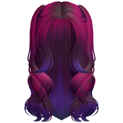 Swirly Cute Curly Lush TwinTails  (Vaporwave) Roblox item