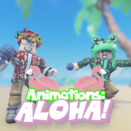 Animations: 🌴🦩 Aloha! 🦩🌴