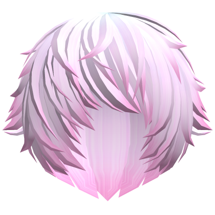 messy pastel vampire emo anime hair w tufts