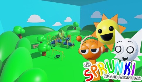 3D Sprunki RP And Animations 2! (MOVED)