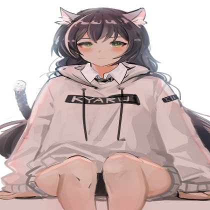 Neko Girl In Hoodie Roblox decal