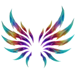 Rainbow Aura Wings