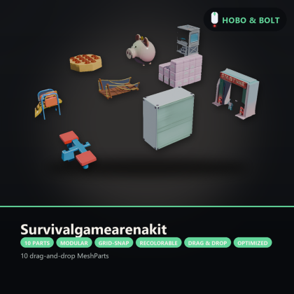 Survival Game Arena Kit - Modular preview 5