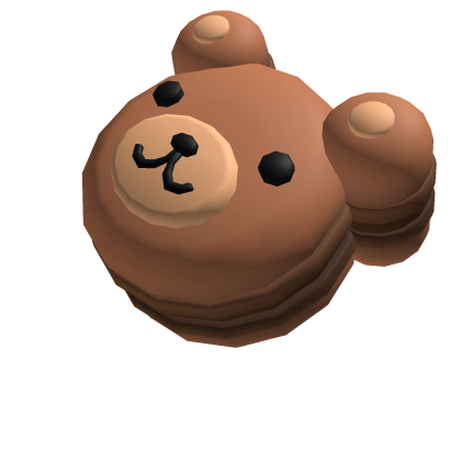 Cute Macaron Bear (Brown) Roblox item
