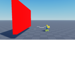 Obby but there is a WALL chasing you...