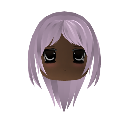Soft Vkei Y2K Emo Kawaii Hair & Face - Pink Roblox item