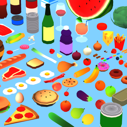 Large Textured Food Pack