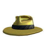 Gold Fedora