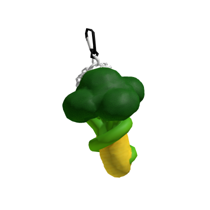 Broccoli Keychain